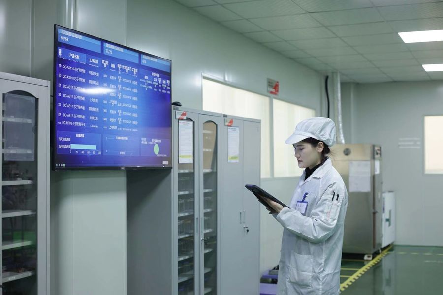 Chengdu Xinlong Zhishi Auto Parts Co., Ltd. productielijn van de fabrikant